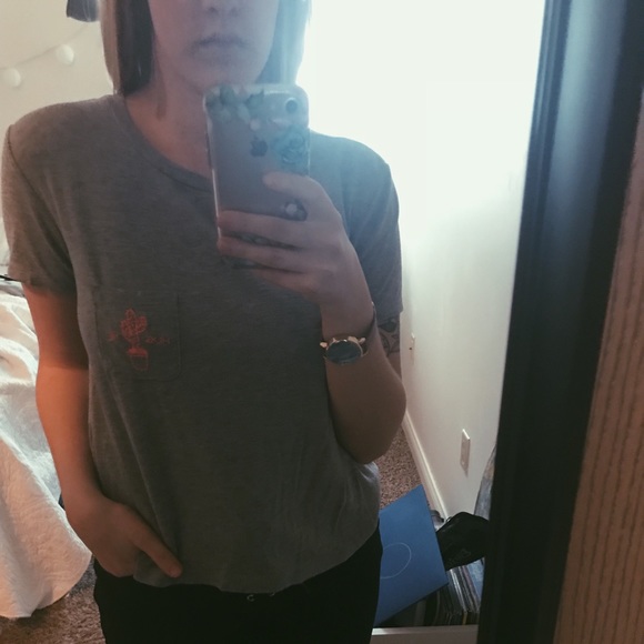 Cactus embroidered tee - Picture 2 of 3